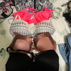 Custom Bundle for Candace-19 total (15 bras and 4 bralettes shown)